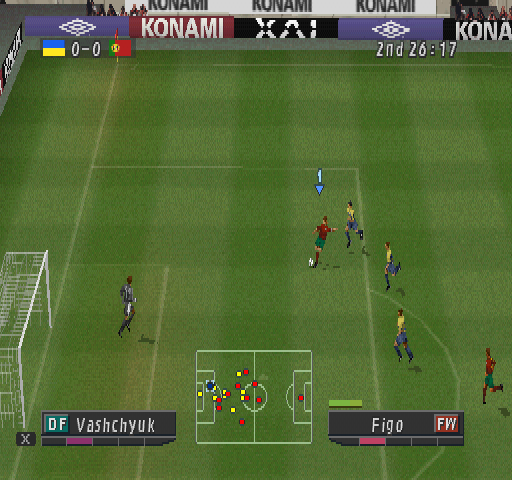 Pro Evolution Soccer screenshot 3 for Playstation 2